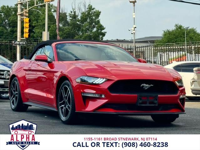 used 2021 Ford Mustang car, priced at $19,495