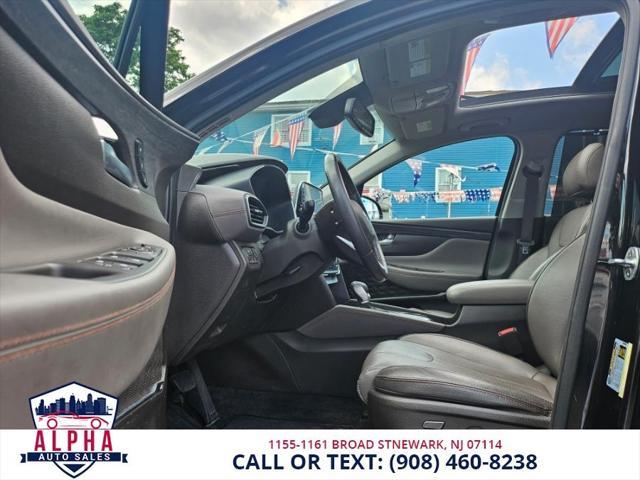 used 2020 Hyundai Santa Fe car, priced at $13,495
