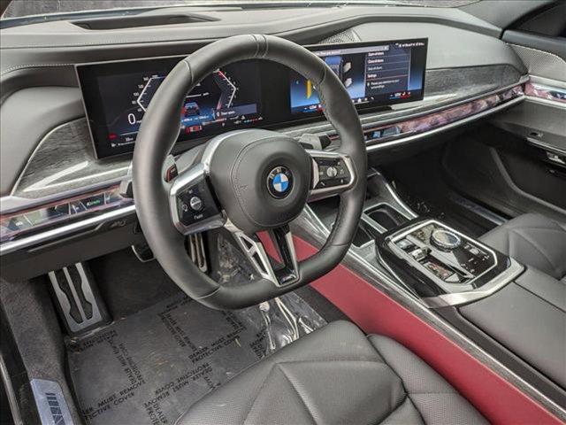 used 2024 BMW 740 car, priced at $82,734