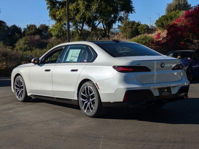 new 2025 BMW 740 car, priced at $106,075