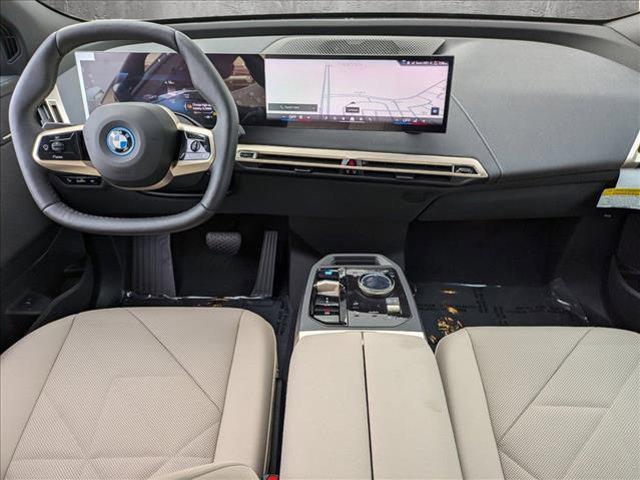 new 2025 BMW iX car, priced at $92,590