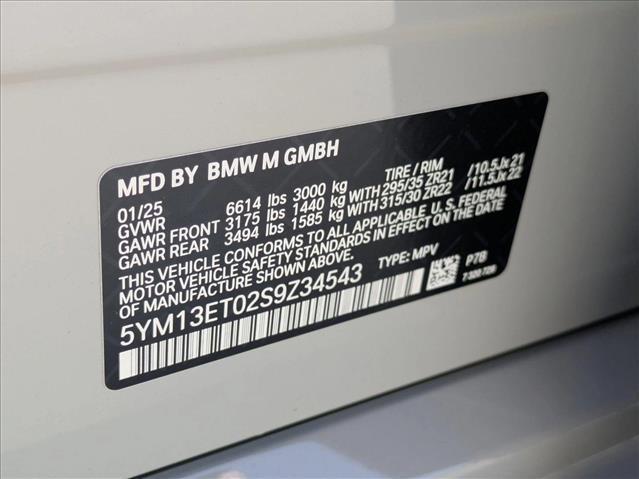 new 2025 BMW X5 M car, priced at $146,825