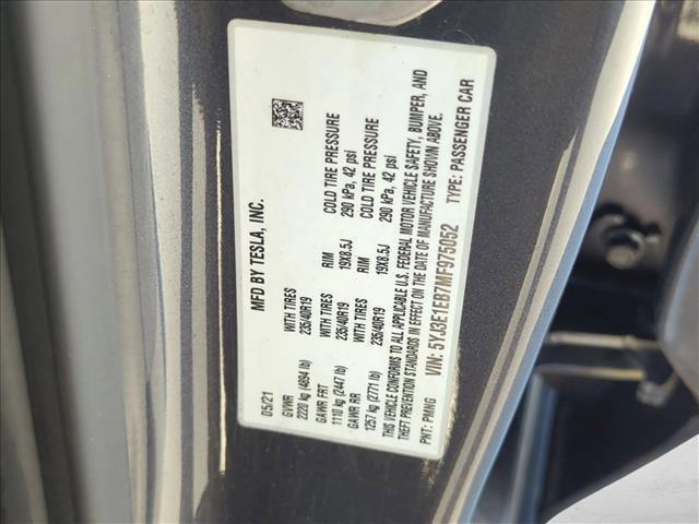 used 2021 Tesla Model 3 car, priced at $21,995