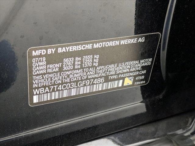 used 2020 BMW 740 car, priced at $28,995