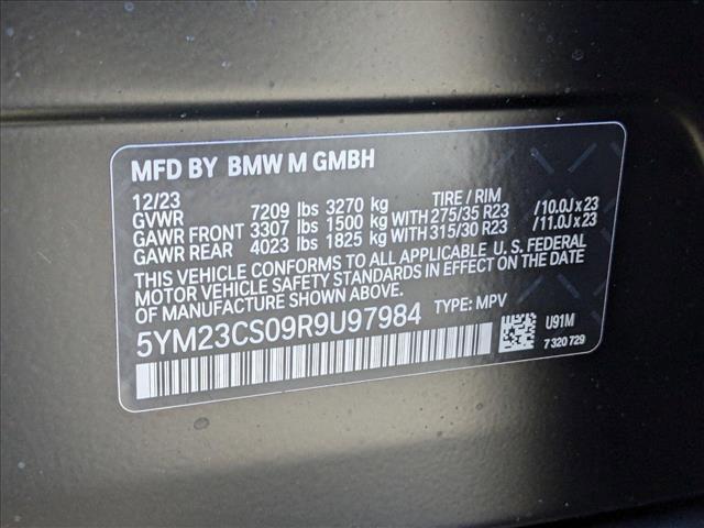 new 2024 BMW XM car, priced at $179,725