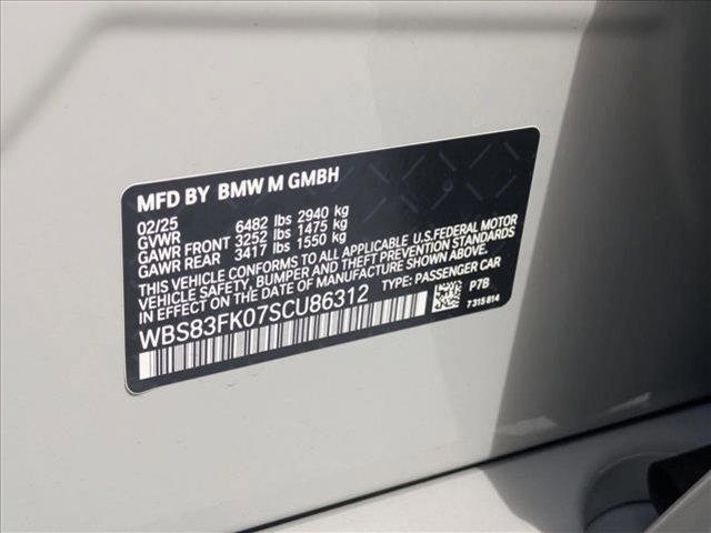 new 2025 BMW M5 car, priced at $142,140