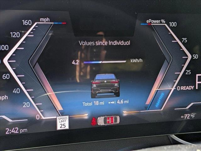 new 2025 BMW i7 car, priced at $148,475
