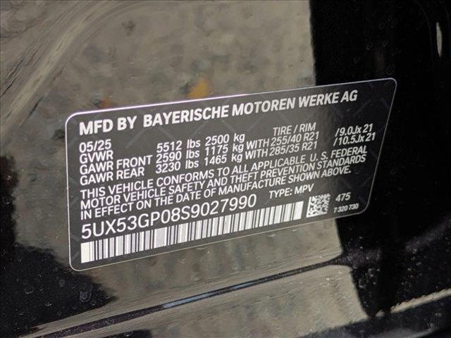 new 2025 BMW X3 car, priced at $55,140