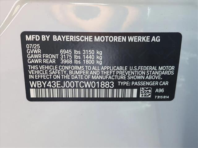 new 2026 BMW i7 car, priced at $118,040