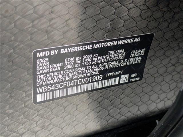 new 2026 BMW iX car, priced at $85,725
