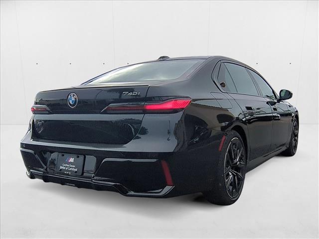 new 2025 BMW 740 car, priced at $104,585