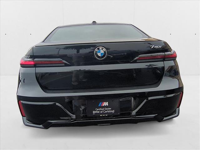 new 2025 BMW 740 car, priced at $104,585