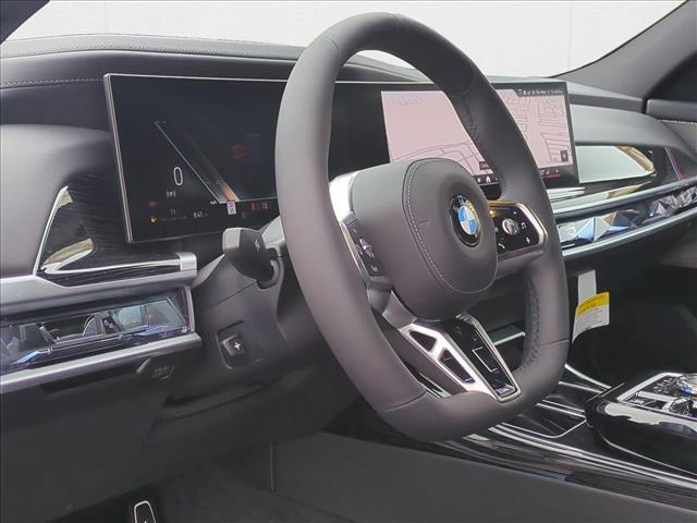 new 2025 BMW 740 car, priced at $104,585