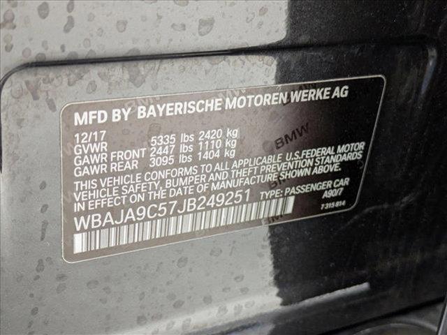 used 2018 BMW 530e car, priced at $20,995