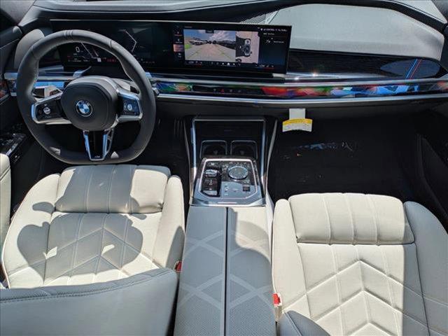 new 2025 BMW 740 car, priced at $106,535