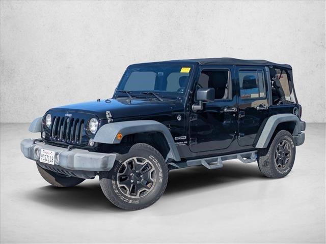used 2016 Jeep Wrangler Unlimited car, priced at $19,096