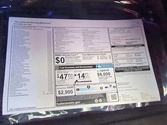 new 2026 BMW XM car, priced at $160,775