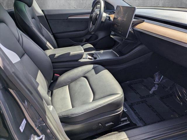 used 2023 Tesla Model 3 car, priced at $27,495