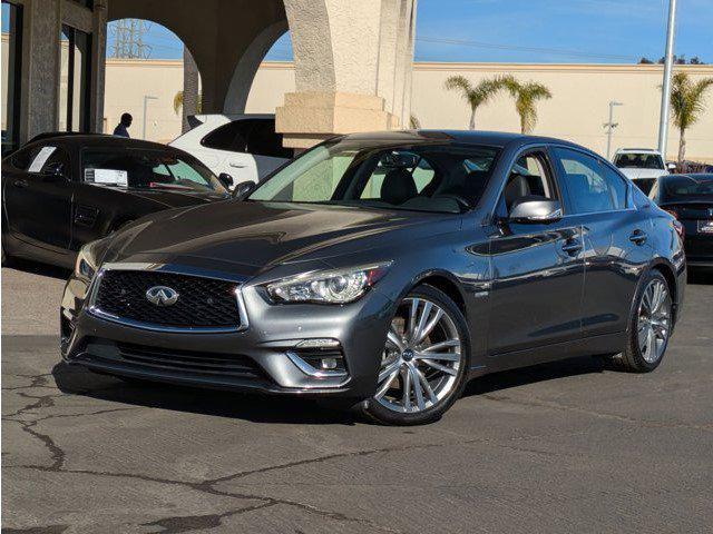 used 2018 INFINITI Q50 Hybrid car, priced at $19,991