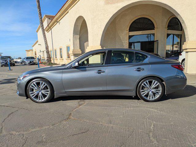 used 2018 INFINITI Q50 Hybrid car, priced at $19,991