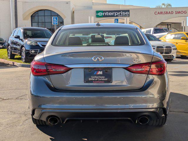 used 2018 INFINITI Q50 Hybrid car, priced at $19,991