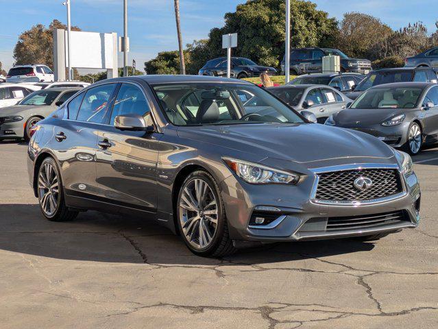 used 2018 INFINITI Q50 Hybrid car, priced at $19,991