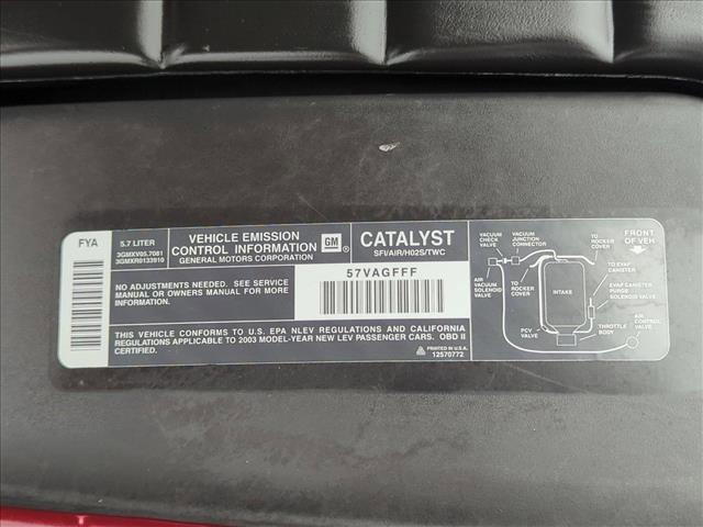 used 2003 Chevrolet Corvette car, priced at $23,991