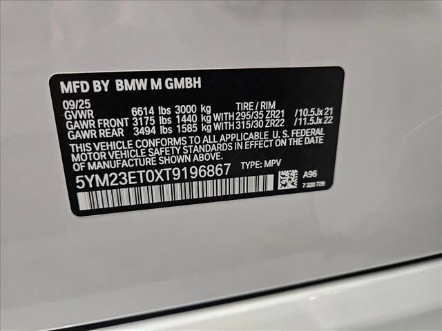 new 2026 BMW X6 M car, priced at $142,650