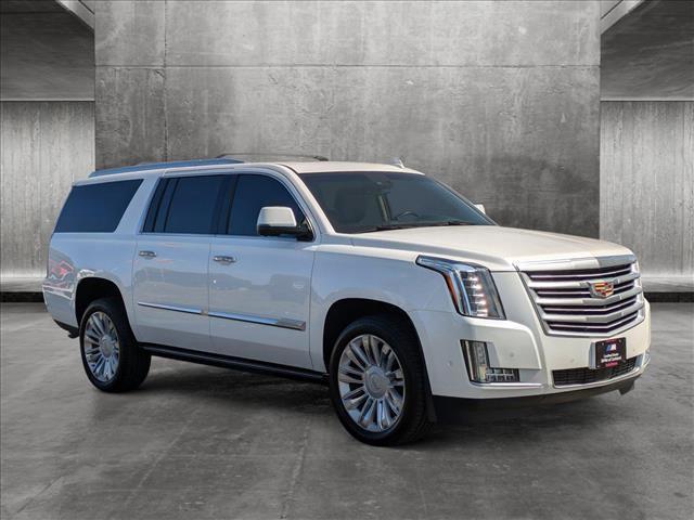 used 2018 Cadillac Escalade ESV car, priced at $44,788