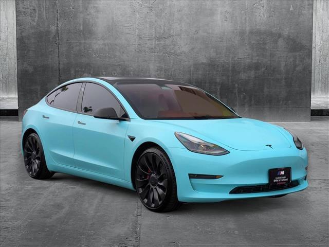 used 2023 Tesla Model 3 car, priced at $30,888