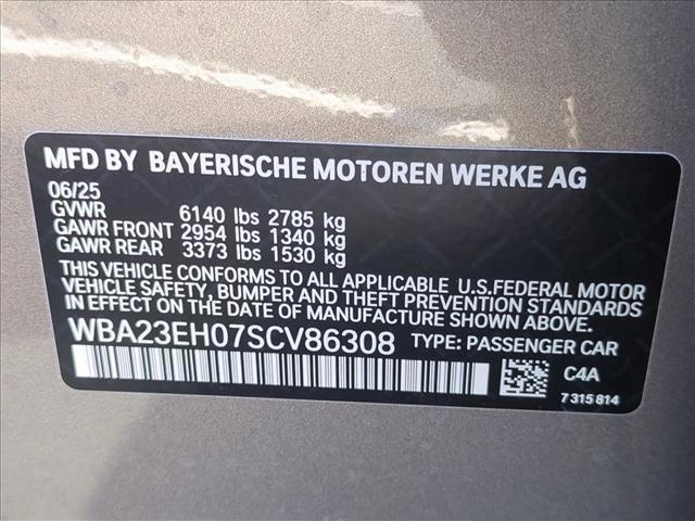 new 2025 BMW 740 car, priced at $104,185