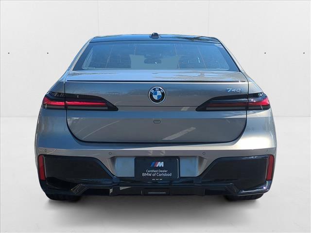 new 2025 BMW 740 car, priced at $104,185