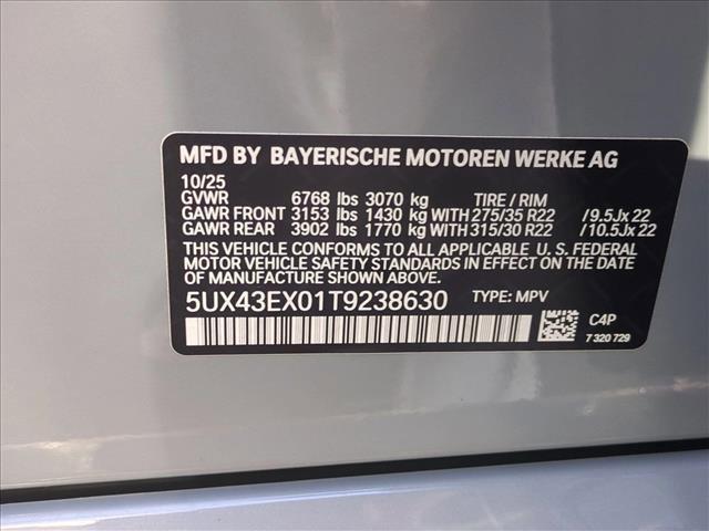 new 2026 BMW X6 car, priced at $112,525