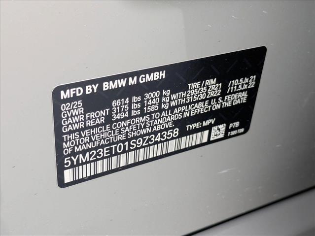 new 2025 BMW X6 M car, priced at $151,790