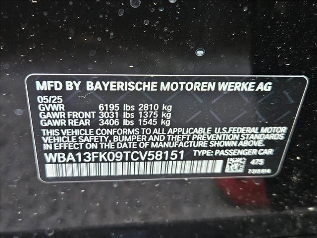 new 2026 BMW 550e car, priced at $84,200