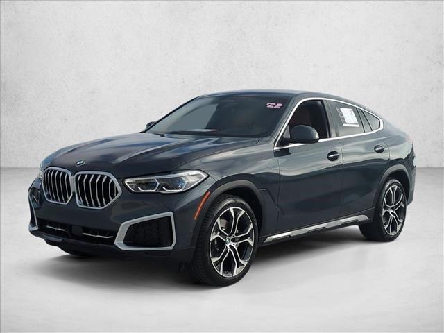 used 2022 BMW X6 car, priced at $53,500