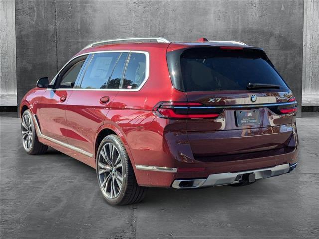 new 2025 BMW X7 car, priced at $88,125