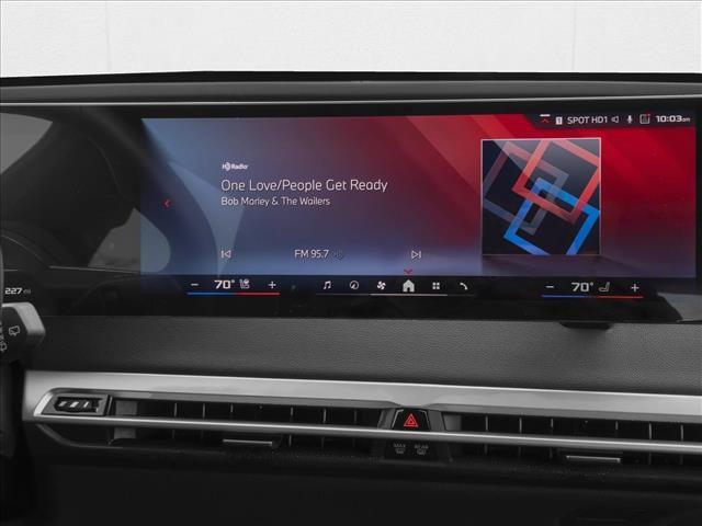 new 2025 BMW iX car, priced at $104,055