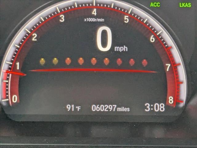 used 2020 Honda Civic Si car, priced at $23,300