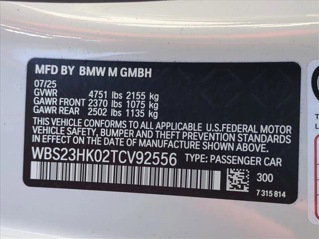 new 2026 BMW M4 car, priced at $94,120