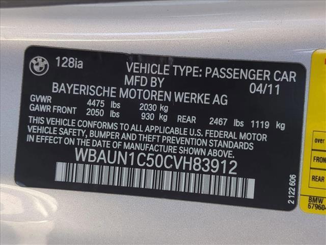 used 2012 BMW 128 car, priced at $7,395