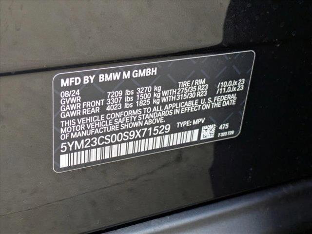 new 2025 BMW XM car, priced at $163,800