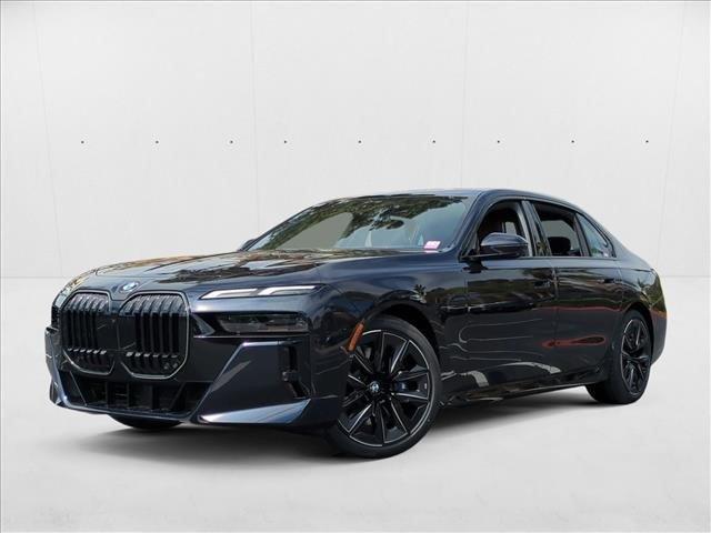 new 2025 BMW 740 car, priced at $104,185