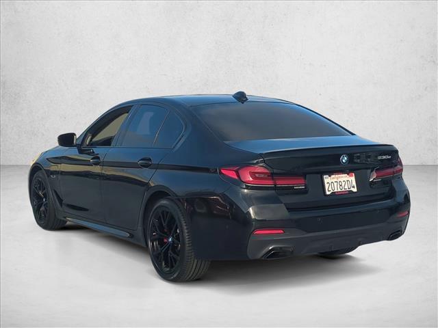 used 2023 BMW 530e car, priced at $34,343