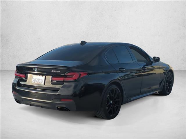 used 2023 BMW 530e car, priced at $34,343