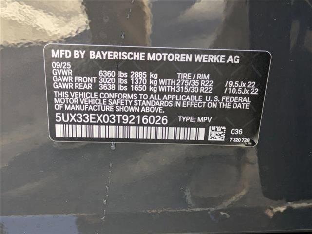 new 2026 BMW X6 car, priced at $92,075