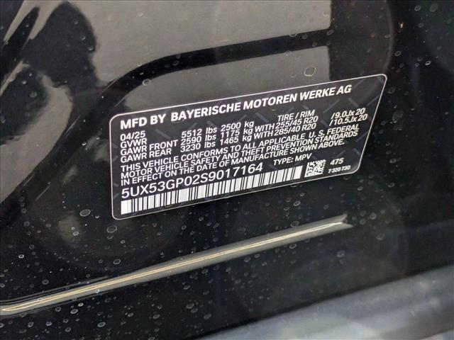 new 2025 BMW X3 car, priced at $55,850