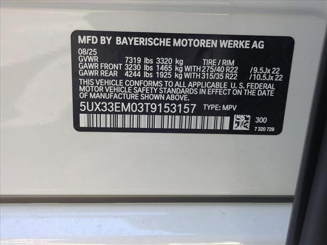 new 2026 BMW X7 car, priced at $120,365