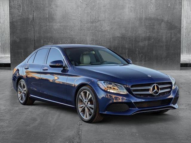 used 2018 Mercedes-Benz C-Class car, priced at $15,993