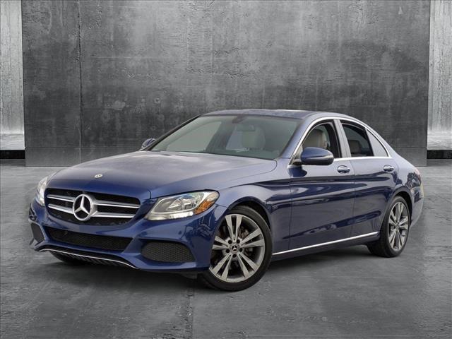 used 2018 Mercedes-Benz C-Class car, priced at $17,998